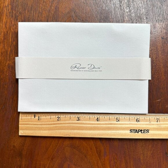 8ct Renner Davis Light Gray and Navy Lined Envelopes - Picture 12 of 13